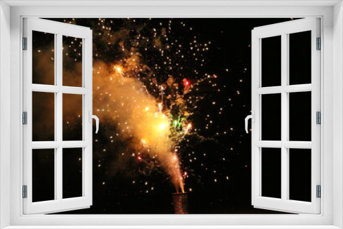 Fototapeta Naklejka Na Ścianę Okno 3D - explosion of fire