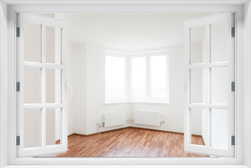 empty room with window