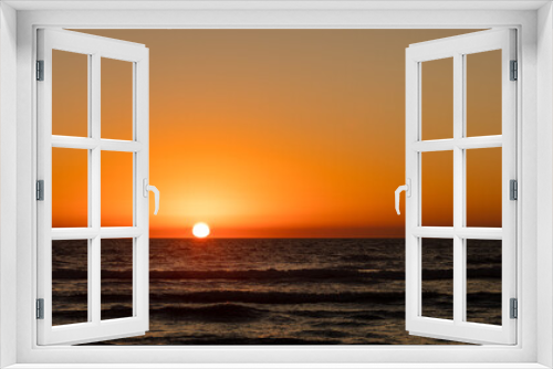 Fototapeta Naklejka Na Ścianę Okno 3D - Sunset at the Torrey pine beach