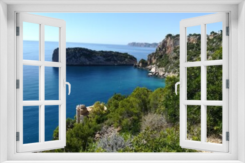 Fototapeta Naklejka Na Ścianę Okno 3D - coast of the island of crete greece