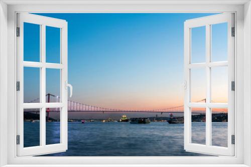 Fototapeta Naklejka Na Ścianę Okno 3D - 15 July Martyrs Bridge in Istanbul.