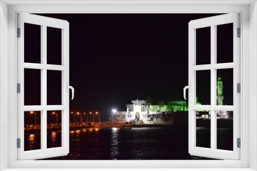 Fototapeta Naklejka Na Ścianę Okno 3D - night view of a mosque