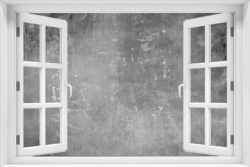 Fototapeta Naklejka Na Ścianę Okno 3D - Grey grungy concrete backdrop