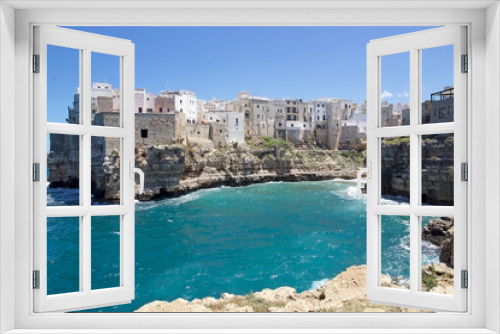 Fototapeta Naklejka Na Ścianę Okno 3D - Polignano a mare, Apulia, Italy