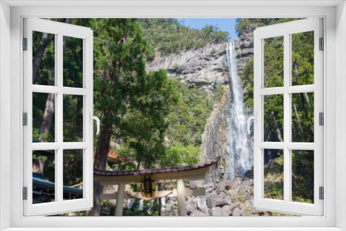 Fototapeta Naklejka Na Ścianę Okno 3D - Nachi Falls in Nachikatsuura, Wakayama, Japan. It is part of the 