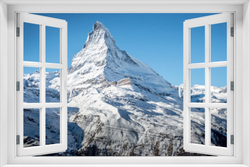 Fototapeta Naklejka Na Ścianę Okno 3D - Switzerland Alps Matterhorn Snow Mountains, Zermatt, Switzerland