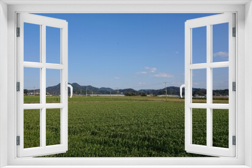 Fototapeta Naklejka Na Ścianę Okno 3D - 田舎2