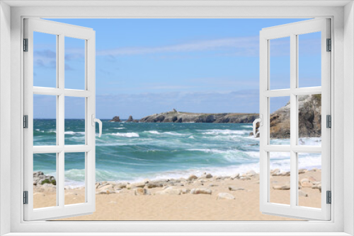 Fototapeta Naklejka Na Ścianę Okno 3D - wild coast of Quiberon France