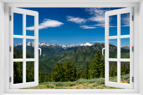 Fototapeta Naklejka Na Ścianę Okno 3D - North Cascade Mountain Range