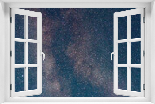 Fototapeta Naklejka Na Ścianę Okno 3D - himmel, blau, abstrakt, nacht, all,natur,