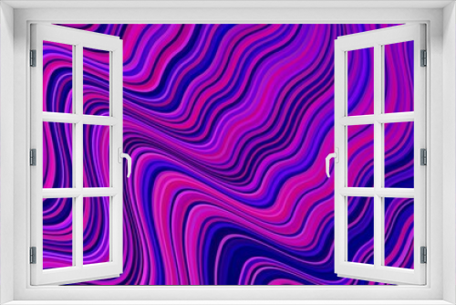 Light Purple, Pink vector background with curved lines.