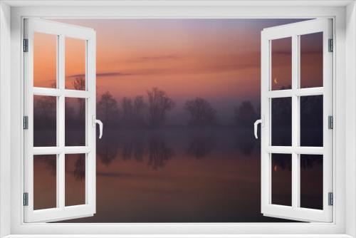 Fototapeta Naklejka Na Ścianę Okno 3D - Morgenstimmung