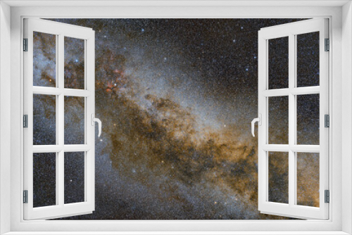 Fototapeta Naklejka Na Ścianę Okno 3D - Photo of the Milky Way. Outer space, stars, nebulae,