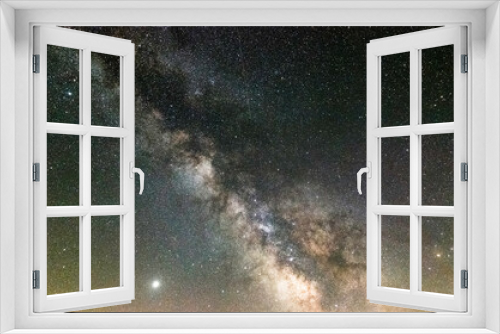 Fototapeta Naklejka Na Ścianę Okno 3D - Milky Way in a Dark Sky