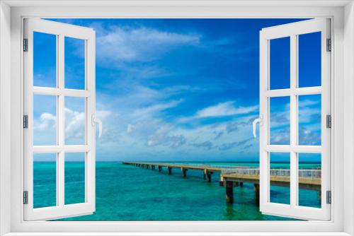 Fototapeta Naklejka Na Ścianę Okno 3D - 沖縄　下地島の１７エンド
