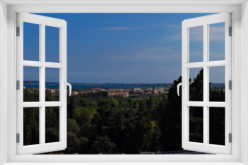 Syracuse Parco Archaeologico dell Neapolis - Panoramic View from Greek Theater