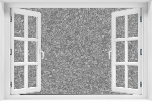 Fototapeta Naklejka Na Ścianę Okno 3D - grey gravel stone backdrop texture pattern
