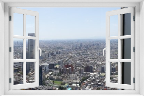 Fototapeta Naklejka Na Ścianę Okno 3D - Mirador Shinjuku