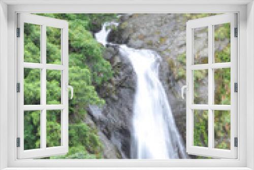 Fototapeta Naklejka Na Ścianę Okno 3D - small waterfall in Wulai