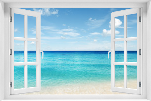 Fototapeta Naklejka Na Ścianę Okno 3D - Tropical beach
