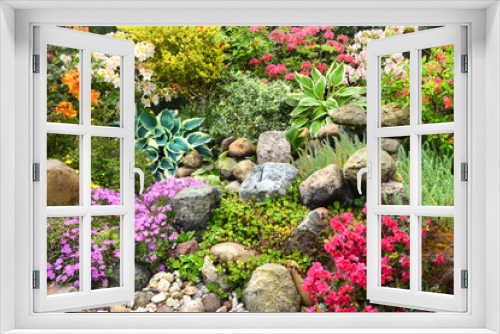 Fototapeta Naklejka Na Ścianę Okno 3D - Garten 1039