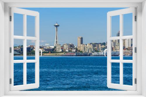 Fototapeta Naklejka Na Ścianę Okno 3D - Scenic Seattle Skyline 5