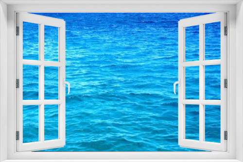 Fototapeta Naklejka Na Ścianę Okno 3D - Blue sea 