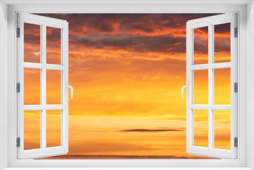 Fototapeta Naklejka Na Ścianę Okno 3D - red sunset texture background