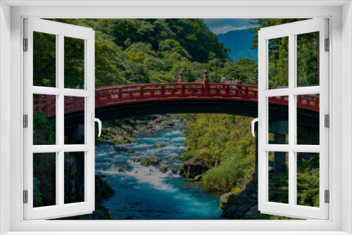 Fototapeta Naklejka Na Ścianę Okno 3D - Bridge 2