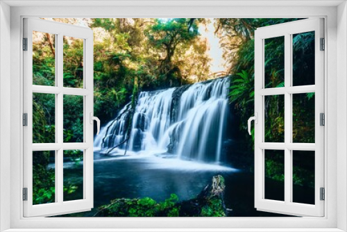 Fototapeta Naklejka Na Ścianę Okno 3D - Waterfall No.2
