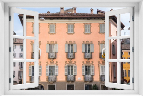 Fototapeta Naklejka Na Ścianę Okno 3D - Piazza della Riforma, Lugano, Switzerland