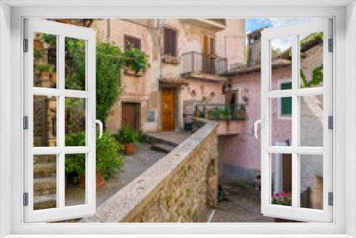 Fototapeta Naklejka Na Ścianę Okno 3D - Percile, beautiful village in the province of Rome, in the italian region of Lazio.