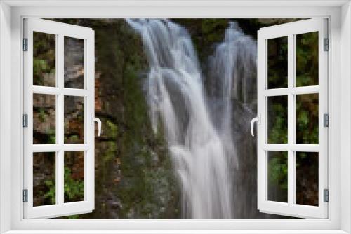 Fototapeta Naklejka Na Ścianę Okno 3D - Wasserfall bei Todnau im Schwarzwald, Deutschland