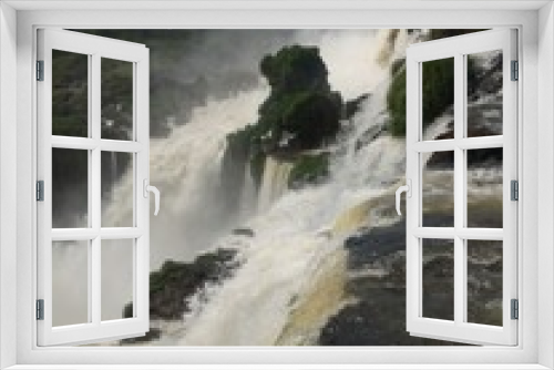 Fototapeta Naklejka Na Ścianę Okno 3D - iguazu falls