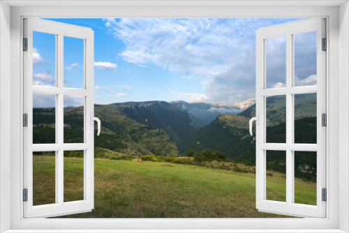 Fototapeta Naklejka Na Ścianę Okno 3D - Majella mountain complex in Abruzzo Italy