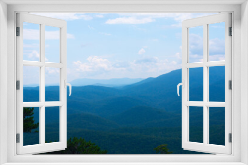 Fototapeta Naklejka Na Ścianę Okno 3D - Blue Ridge Mountains