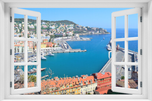 Fototapeta Naklejka Na Ścianę Okno 3D - Nice, France