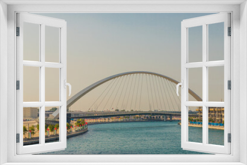 Fototapeta Naklejka Na Ścianę Okno 3D - A typical scene in Dubai UAE