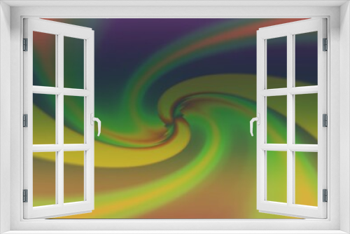 Fototapeta Naklejka Na Ścianę Okno 3D - Dark Multicolor, Rainbow vector abstract bright template. Colorful illustration in blurry style with gradient. The elegant pattern for brand book.