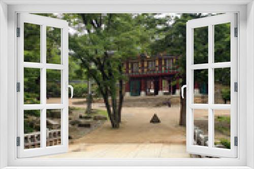 Fototapeta Naklejka Na Ścianę Okno 3D - South Korea Eunhaesa Buddhist Temple