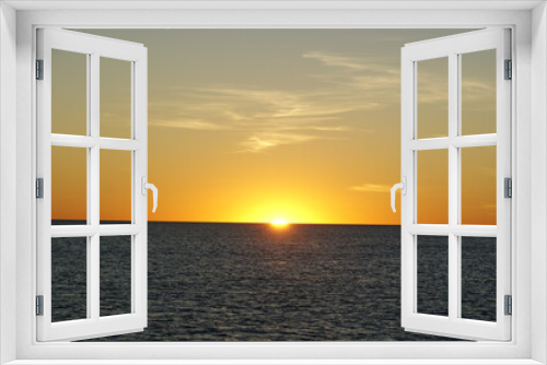 Fototapeta Naklejka Na Ścianę Okno 3D - Sonnenuntergang 