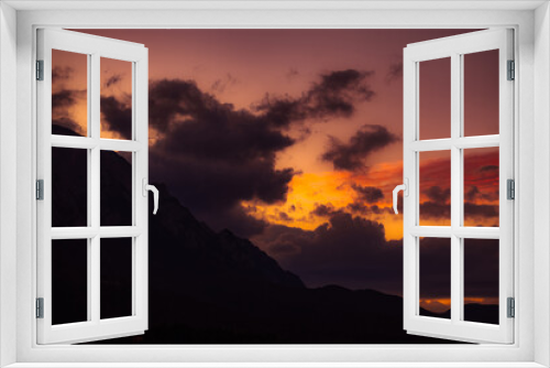 Fototapeta Naklejka Na Ścianę Okno 3D - Juste Une Montagne