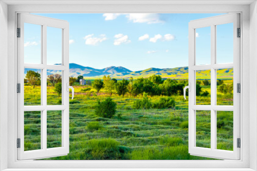 Fototapeta Naklejka Na Ścianę Okno 3D - rural landscape in the countryside