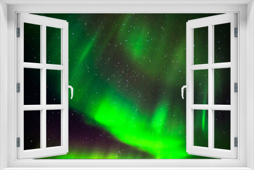 Fototapeta Naklejka Na Ścianę Okno 3D - Northern lights at Yellowknife, Canada