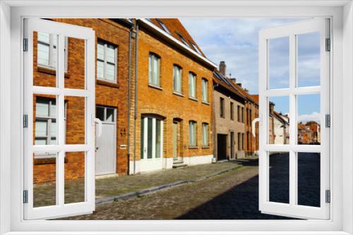 Fototapeta Naklejka Na Ścianę Okno 3D - Bruges