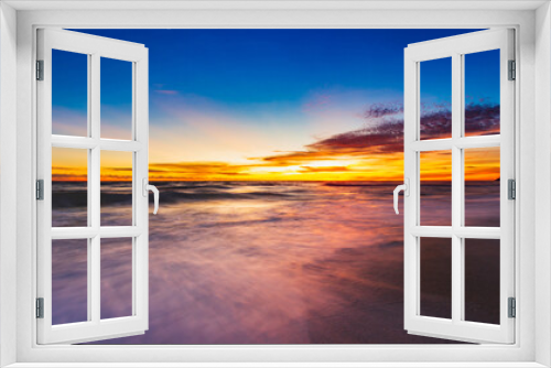 Fototapeta Naklejka Na Ścianę Okno 3D - Beautiful landscape Sea ocean nature outdoor background 