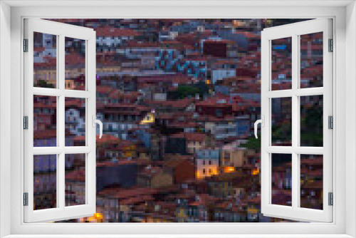 Fototapeta Naklejka Na Ścianę Okno 3D - Porto sunset