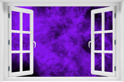 Fototapeta Naklejka Na Ścianę Okno 3D - Futuristic galaxy light background illustration, fantasy style, purple color