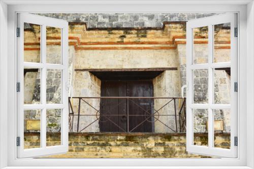 Fototapeta Naklejka Na Ścianę Okno 3D - Fort San Pedro facade in Cebu, Philippines
