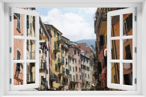 Fototapeta Naklejka Na Ścianę Okno 3D - street in italy
